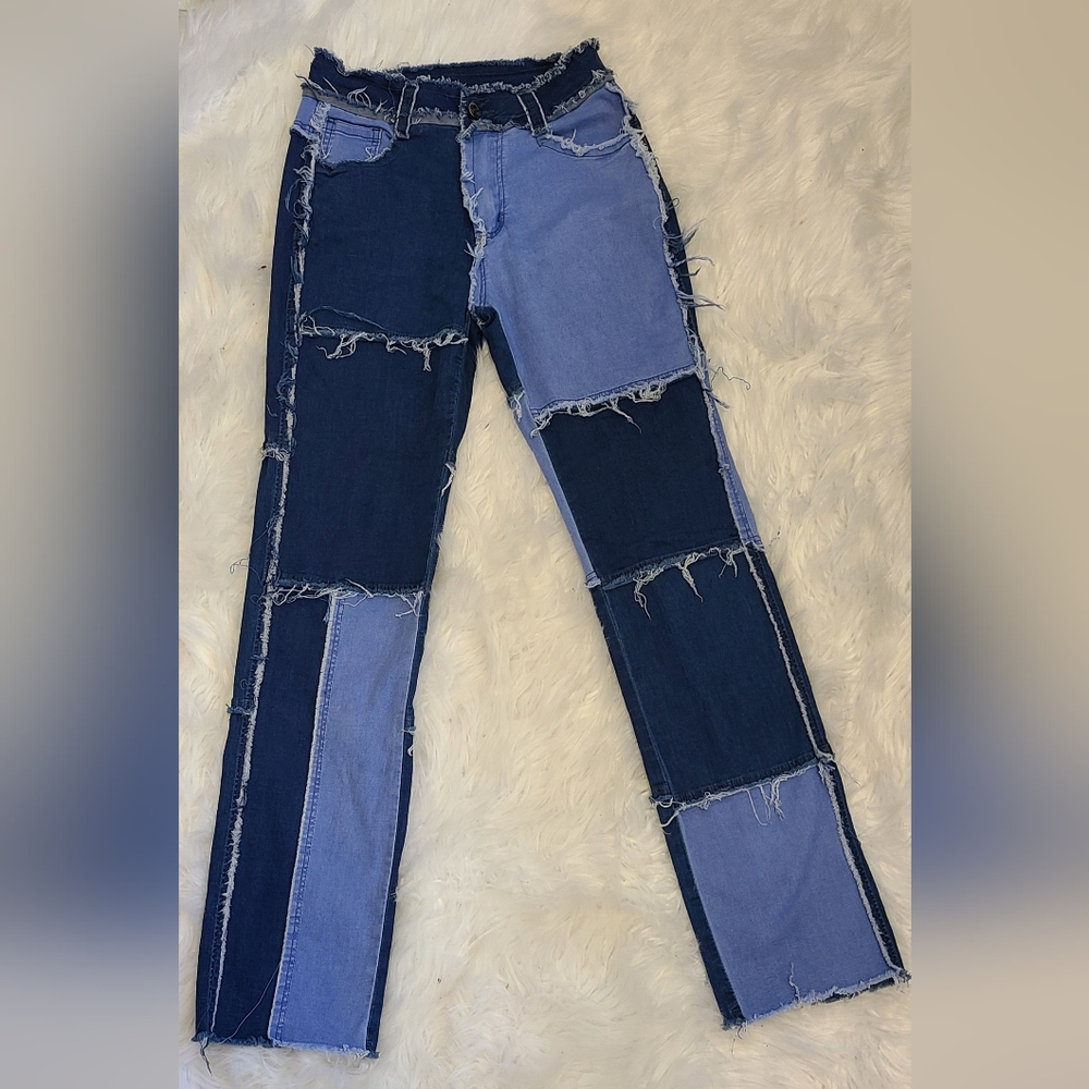 Patchwork jeans size 0/1